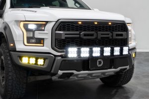 Ford Raptor LED Light Bar Kit - Diode Dynamics - SS5 Grille CrossLink - White - `17-`20